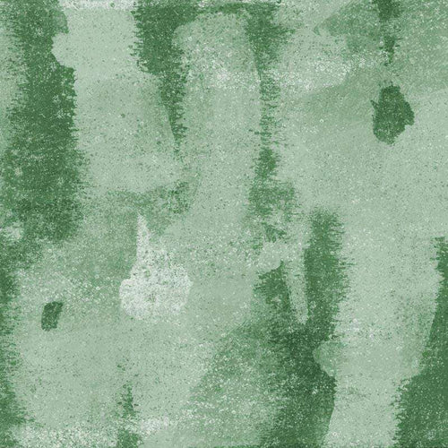 Abstract green brushstroke pattern