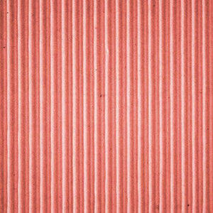 Coral corrugated cardboard texture