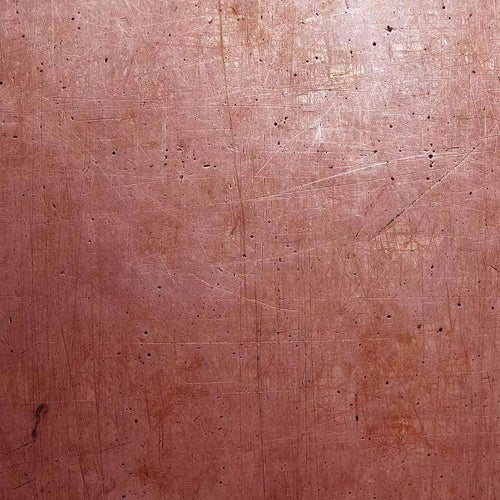 Distressed copper texture with scratches