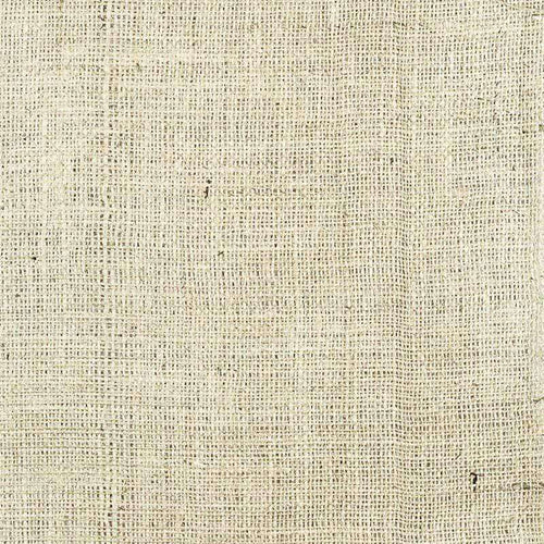 Close-up of beige linen fabric texture