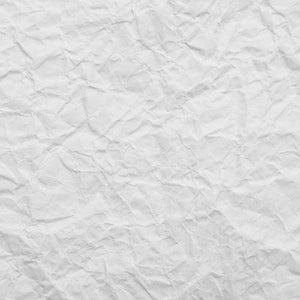 Crinkled white paper texture