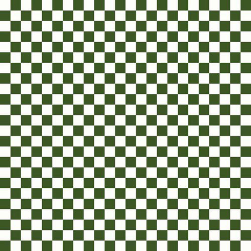 Green and white checkerboard pattern