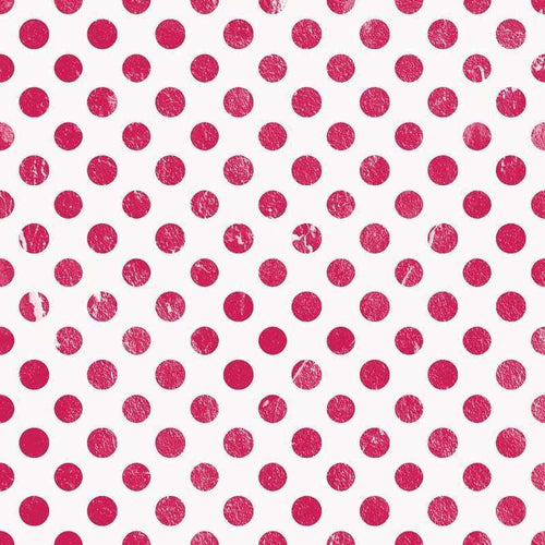 Pink textured dots on a white background