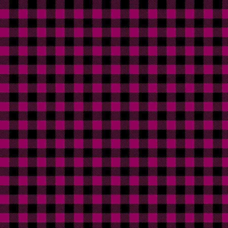 Squares of alternating magenta and black in a checkered pattern