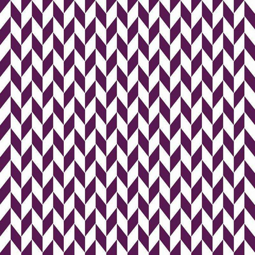 Diagonal zigzag chevron pattern in shades of purple
