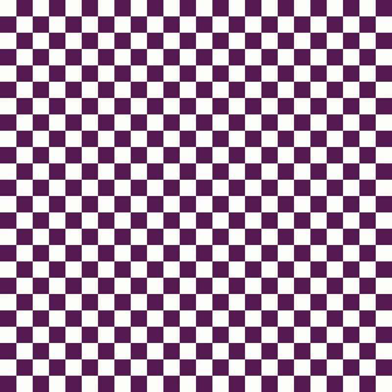 Purple and white checkered pattern