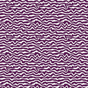 Abstract purple and white wavy pattern