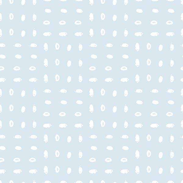 Abstract white droplet pattern on a pale blue background