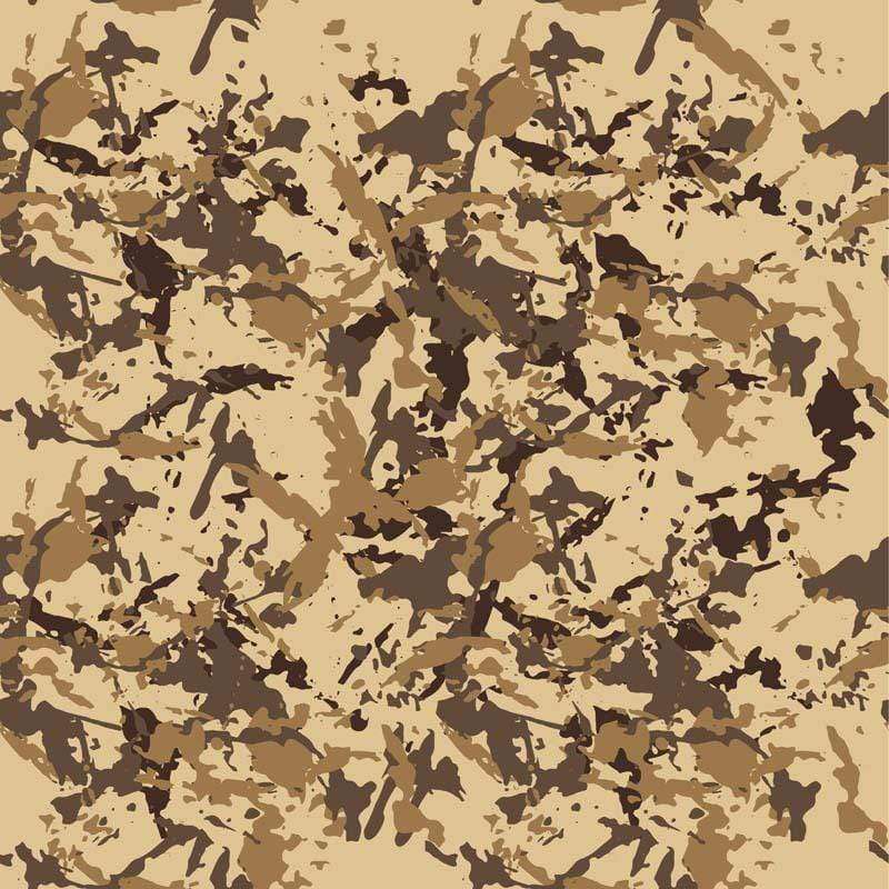 Abstract camo pattern in natural earth tones