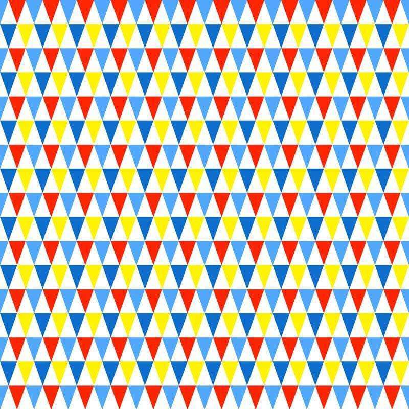Colorful geometric triangle pattern