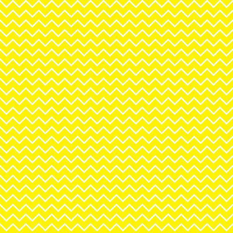 Bright yellow and white zigzag pattern