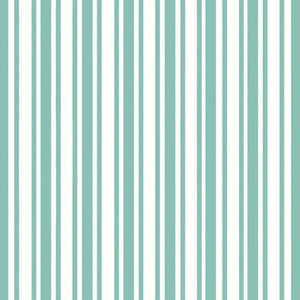 Vertical mint green and white stripes