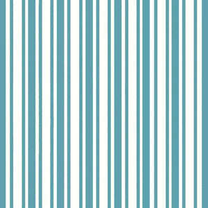 Striped pattern in shades of turquoise and white
