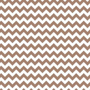 Seamless zigzag pattern with alternating brown and white lines