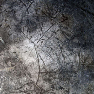 Abstract scratched metallic surface pattern