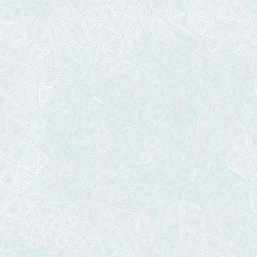 Intricate geometric pattern with a cool color palette