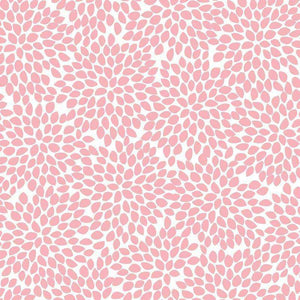 Abstract floral petal pattern in shades of pink