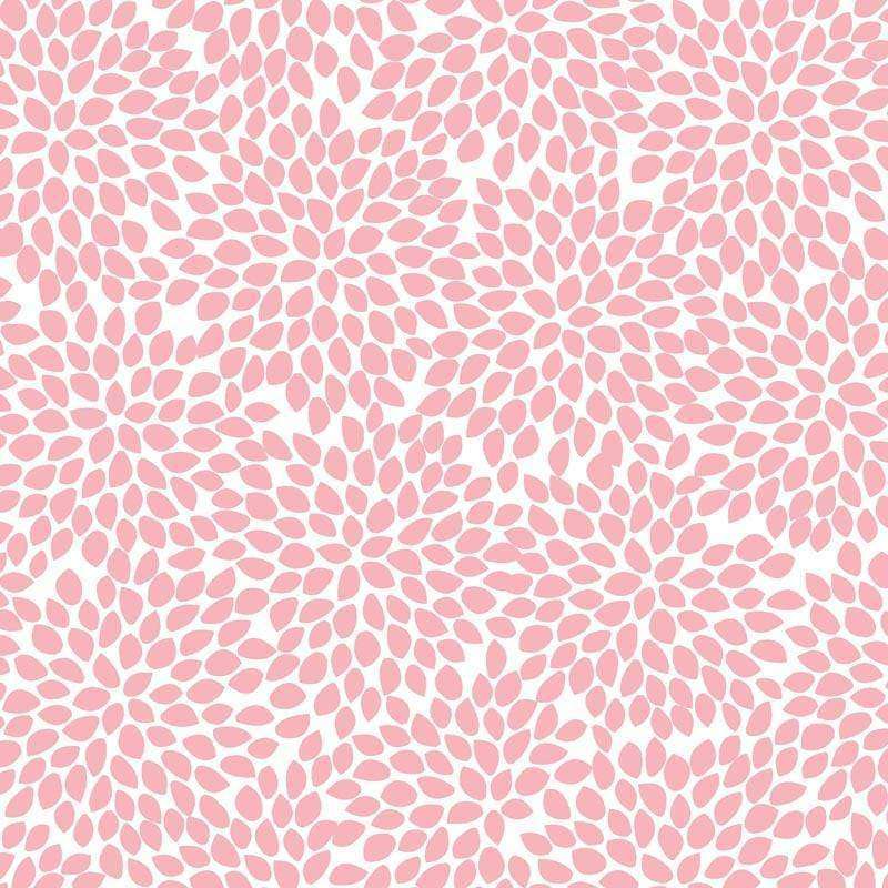 Abstract floral petal pattern in shades of pink