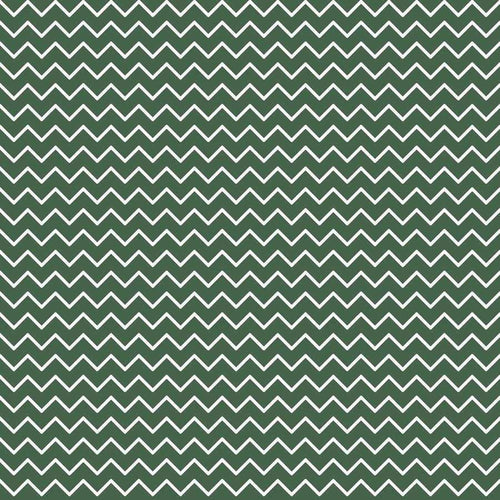 Repeated zigzag pattern in shades of green