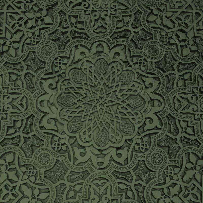Intricate mandala pattern with floral motifs