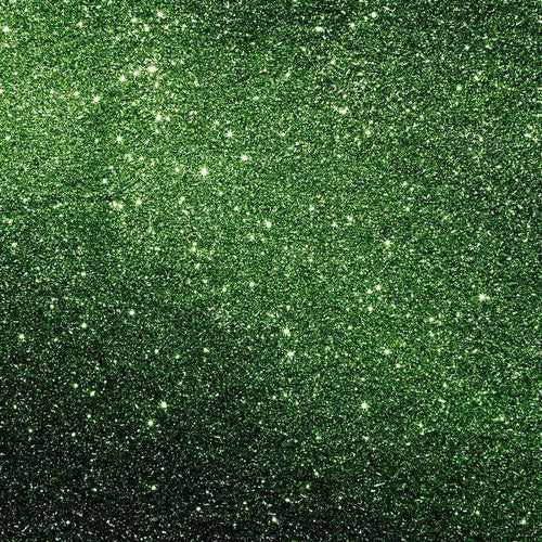 Emerald green pattern with glittery speckles