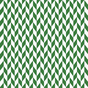 Green and white chevron pattern