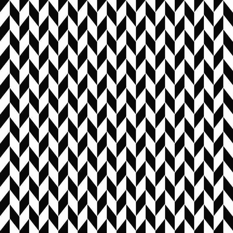 Black and white zigzag pattern