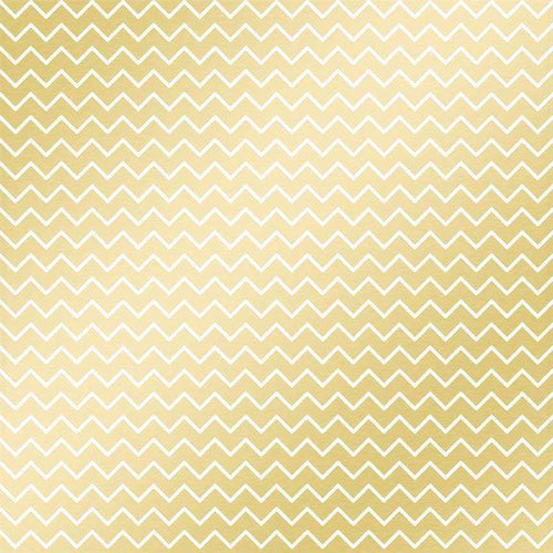 Elegant zigzag pattern in gold and cream colors