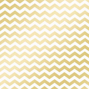 Gold and white zigzag pattern