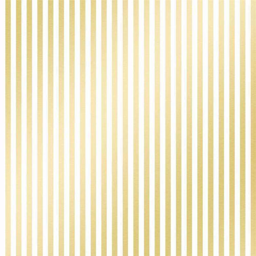 Elegant vertical stripes in soft yellow and cream
