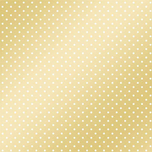 Warm beige background with white polka dots pattern