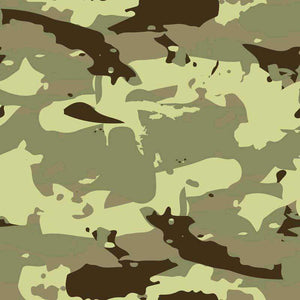 Crafter's Vinyl Supply Cut Vinyl ORAJET 3651 / 12" x 12" Green Meadow Camo Large - Pattern Vinyl and HTV by Crafters Vinyl Supply