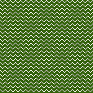 Green and white zigzag pattern