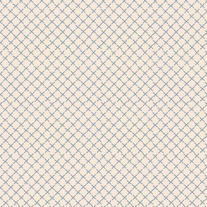 A square image displaying a subtle cross-stitch pattern in pastel shades