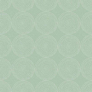 Elegant sage green dotted swirl pattern