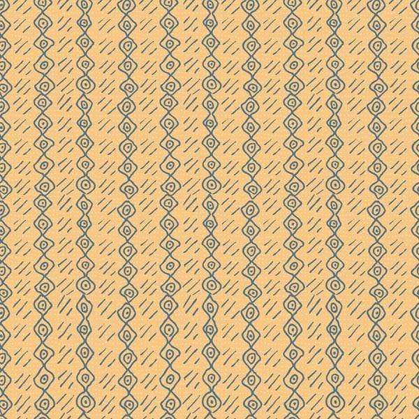Abstract swirls and brushstroke pattern on a sandy beige background
