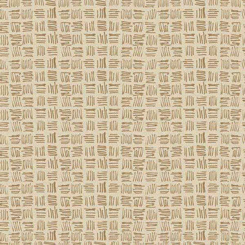 Abstract stitching pattern on beige background