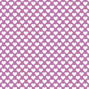 Crafter's Vinyl Supply Cut Vinyl ORAJET 3651 / 12" x 12" Heart Pattern 9 - Pattern Vinyl and HTV by Crafters Vinyl Supply