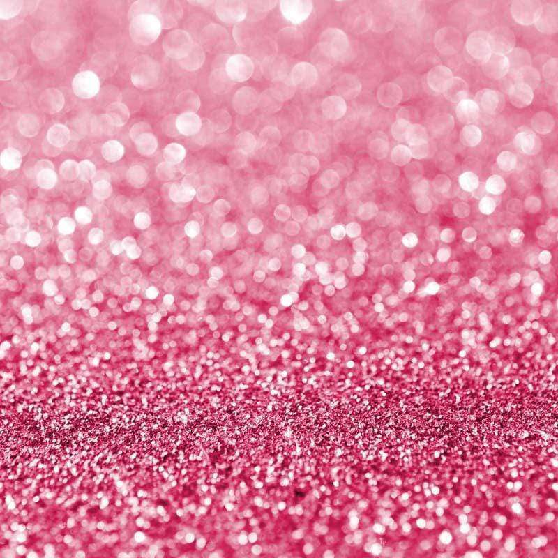Close-up of shimmering pink glitter