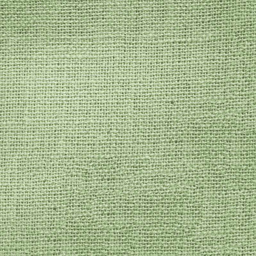 Close-up of a woven fabric texture in a sage green color