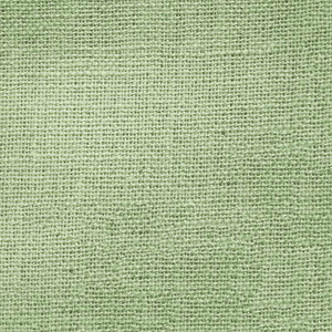 Close-up of a woven fabric texture in a sage green color