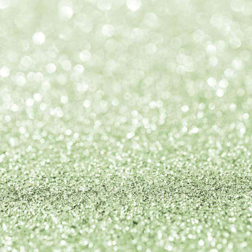 Shimmering light green glitter texture