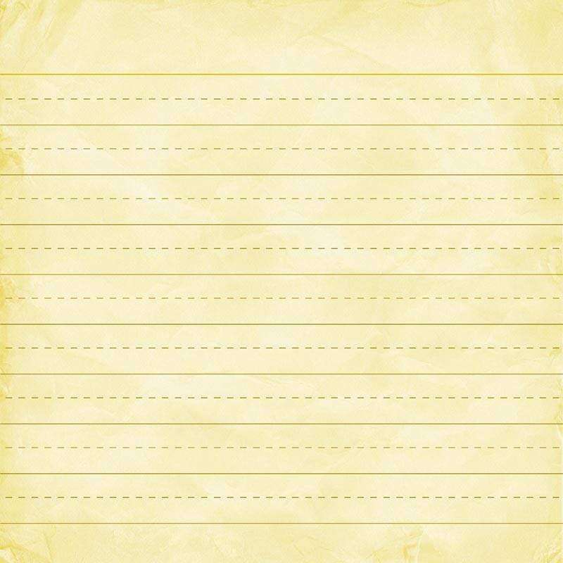 Aged paper background with horizontal dashed lines