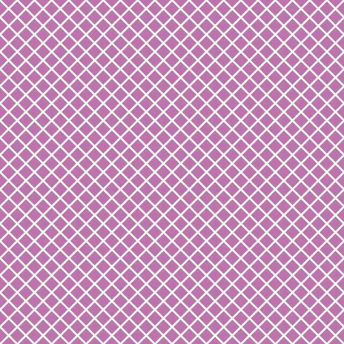 White diamond lattice pattern on a lilac background