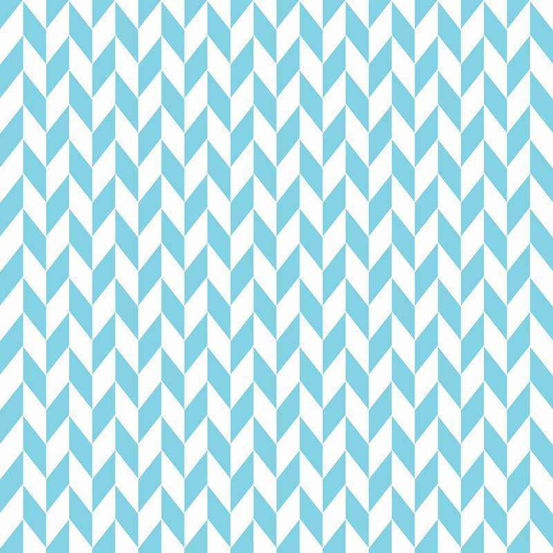 Light blue and white chevron pattern