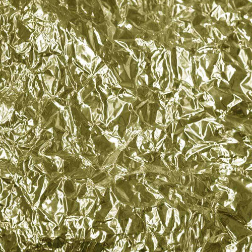 Crinkled texture with golden sheen