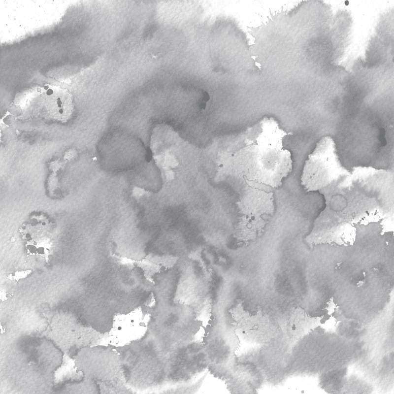 Abstract watercolor pattern in shades of gray