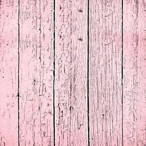 Aged pink painted wooden planks texture