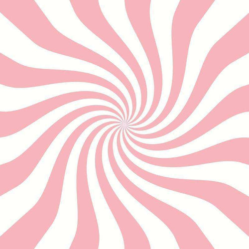Abstract pink and white swirl pattern