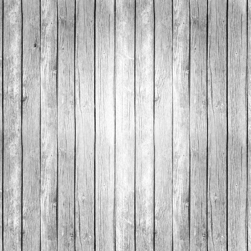 Black and white image of wooden plank pattern
